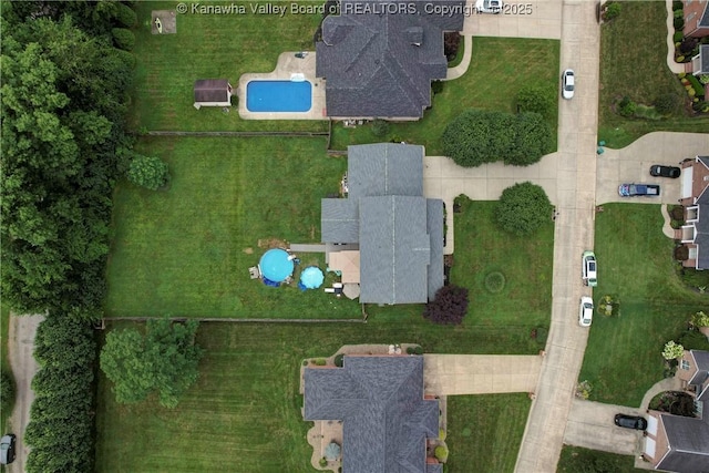 8 Anchors Way, Winfield, WV 25213 - aerial view of property's location featuring a pool