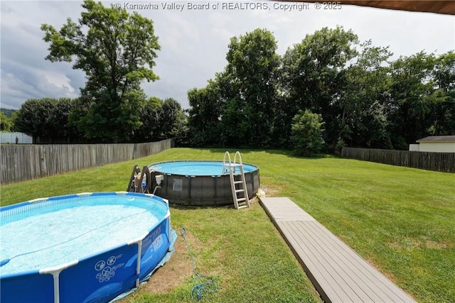 8 Anchors Way, Winfield, WV 25213 - view of pool with a fenced backyard
