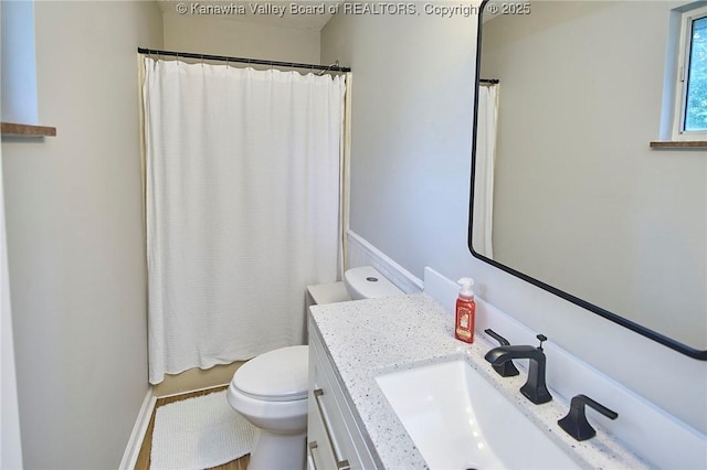 5301 Balsam Cir, Charleston, WV 25313 - bathroom featuring toilet and vanity