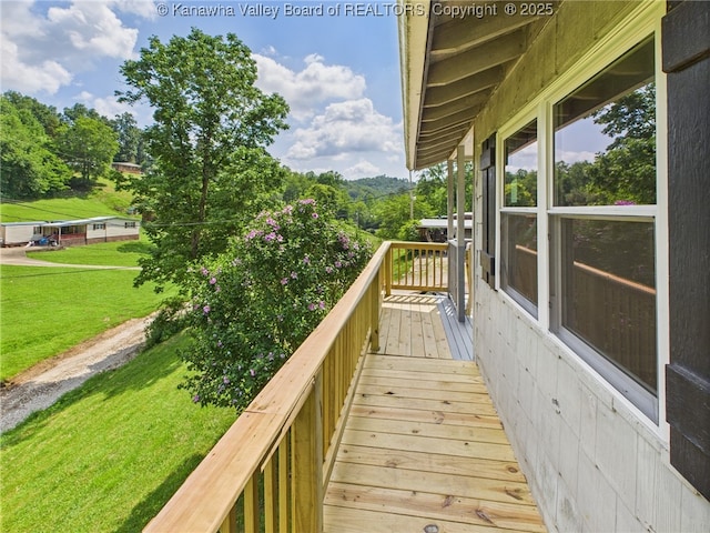 61 Sol Ln, Charleston, WV 25312 - view of balcony