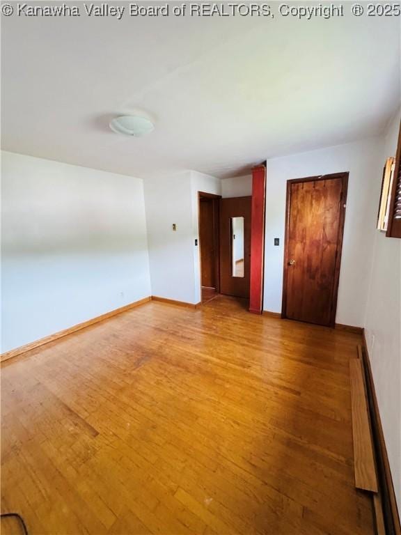8612 Maryland Ave, Marmet, WV 25315 - unfurnished room with light wood-style flooring