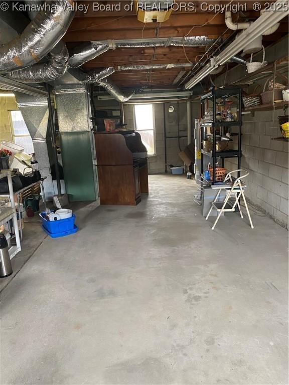 510 S Railway St, Cedar Grove, WV 25039 - view of basement