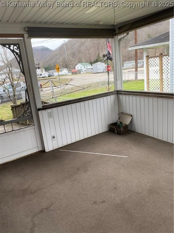 510 S Railway St, Cedar Grove, WV 25039 - unfurnished sunroom featuring plenty of natural light