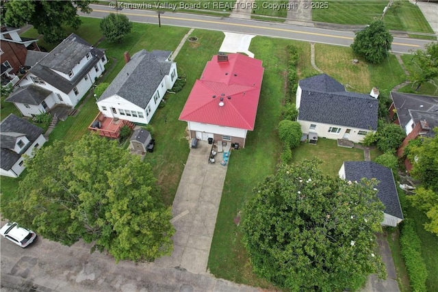 1204 Highland Dr, Saint Albans, WV 25177 - aerial perspective of suburban area
