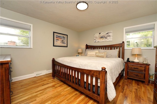 1204 Highland Dr, Saint Albans, WV 25177 - bedroom with light wood-style floors and multiple windows