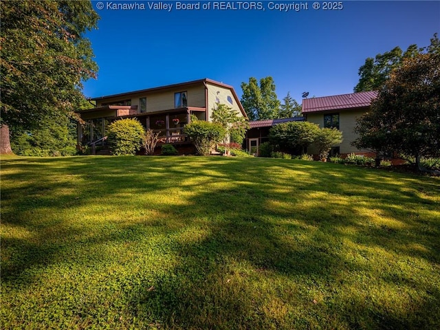 114 Shady Ln, Winfield, WV 25213 - view of grassy yard