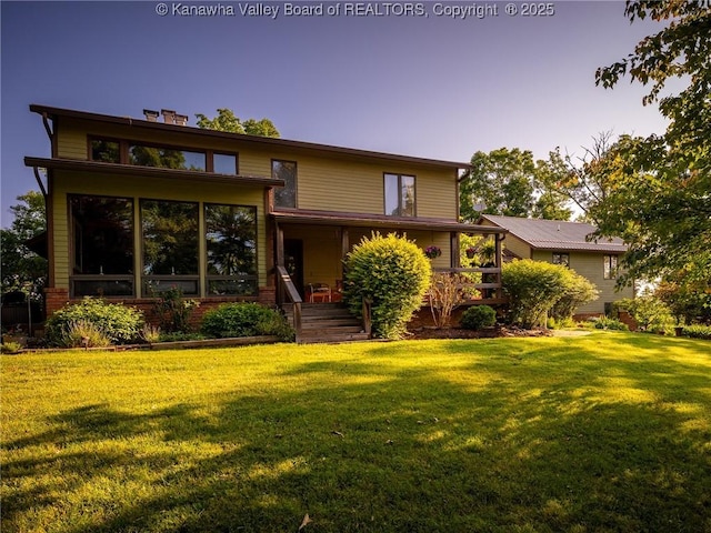 114 Shady Ln, Winfield, WV 25213 - view of front of house featuring a front yard
