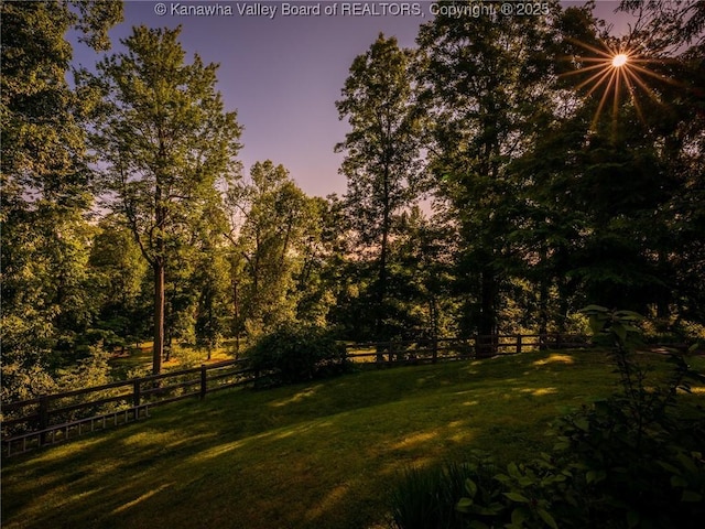 114 Shady Ln, Winfield, WV 25213 - view of fenced backyard
