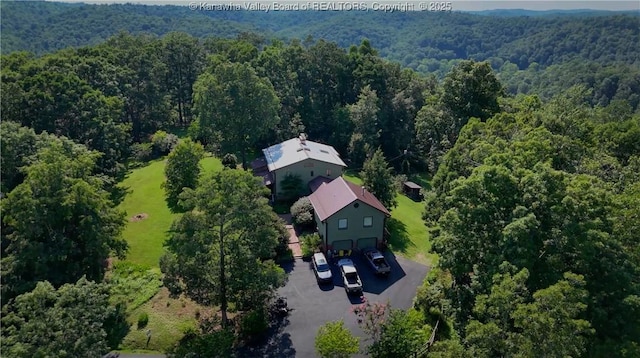 114 Shady Ln, Winfield, WV 25213 - view of subject property with a forest
