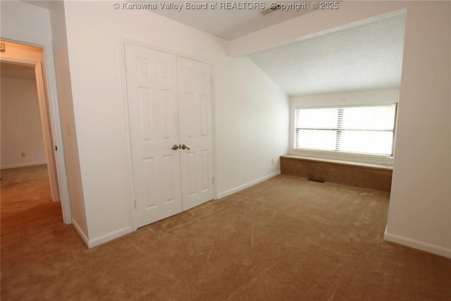 1302 Hunters Ridge Rd, Charleston, WV 25314 - unfurnished bedroom with carpet and a closet