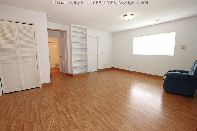 1302 Hunters Ridge Rd, Charleston, WV 25314 - unfurnished bedroom featuring light wood-style floors