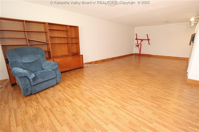 1302 Hunters Ridge Rd, Charleston, WV 25314 - unfurnished room featuring light wood-type flooring and baseboards