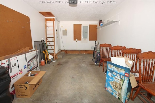 1302 Hunters Ridge Rd, Charleston, WV 25314 - garage with electric panel