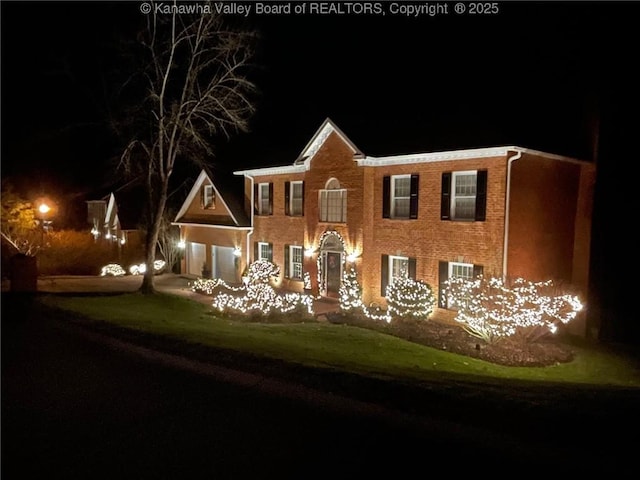 135 E Ridge Rd, Charleston, WV 25314 - view of colonial-style house