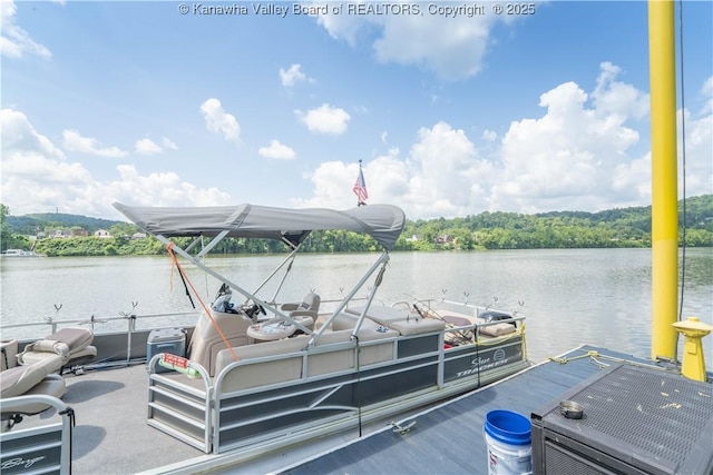 1324 Kanawha Ave, Dunbar, WV 25064 - dock area with a water view