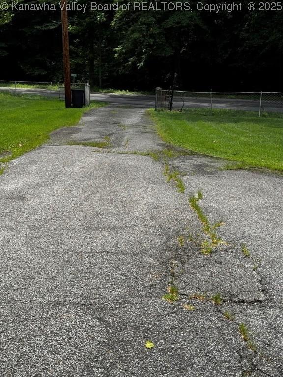 1198 Caney Branch Rd, Chapmanville, WV 25508 - view of asphalt driveway