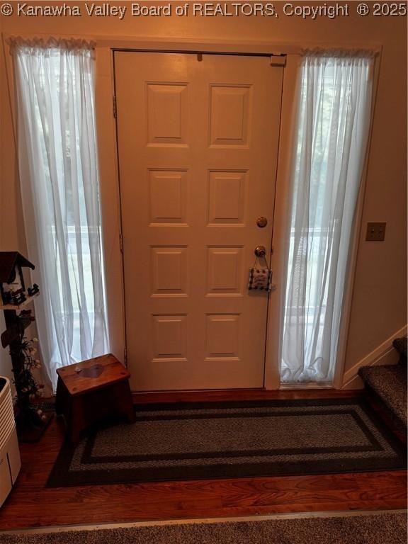 1198 Caney Branch Rd, Chapmanville, WV 25508 - foyer entrance featuring stairway