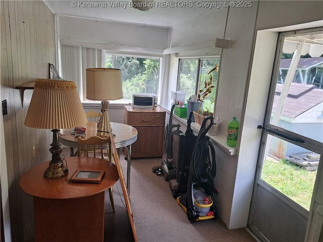 588 Saunders Creek Rd, Milton, WV 25541 - sunroom featuring cooling unit