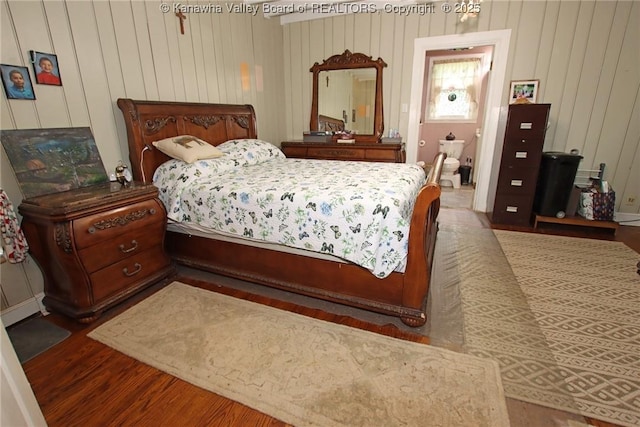4261 Washington St W, Dunbar, WV 25313 - bedroom featuring wood finished floors