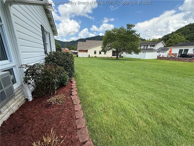 105 Sayer Cir, Logan, WV 25601 - view of yard featuring a mountain view