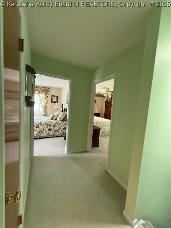 105 Sayer Cir, Logan, WV 25601 - corridor with carpet flooring and baseboards