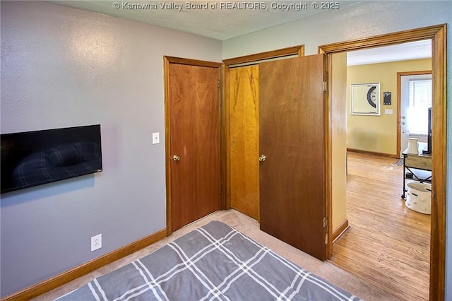 318 Monroe St, South Charleston, WV 25303 - unfurnished bedroom with a closet and wood finished floors