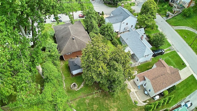 318 Monroe St, South Charleston, WV 25303 - aerial view of property and surrounding area with nearby suburban area