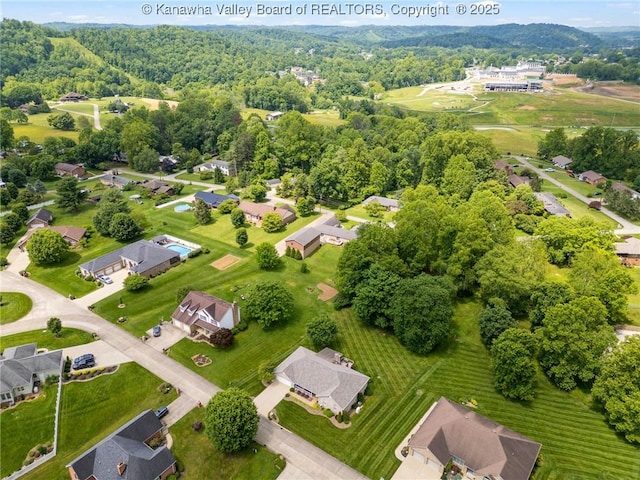 182 Summer Dr, Culloden, WV 25510 - view of property location with a heavily wooded area
