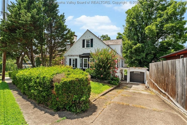 887 Poplar Rd, Charleston, WV 25302 - english style home featuring concrete driveway
