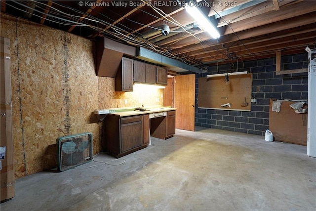 5126 Big Tyler Rd, Cross Lanes, WV 25313 - view of unfinished basement