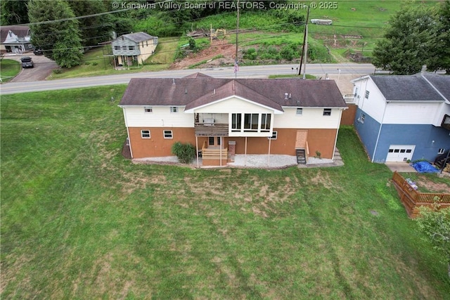 5126 Big Tyler Rd, Cross Lanes, WV 25313 - aerial view of property and surrounding area