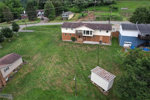 5126 Big Tyler Rd, Cross Lanes, WV 25313 - view from above of property