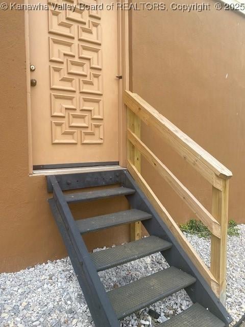 5126 Big Tyler Rd, Cross Lanes, WV 25313 - view of storm shelter with entry steps