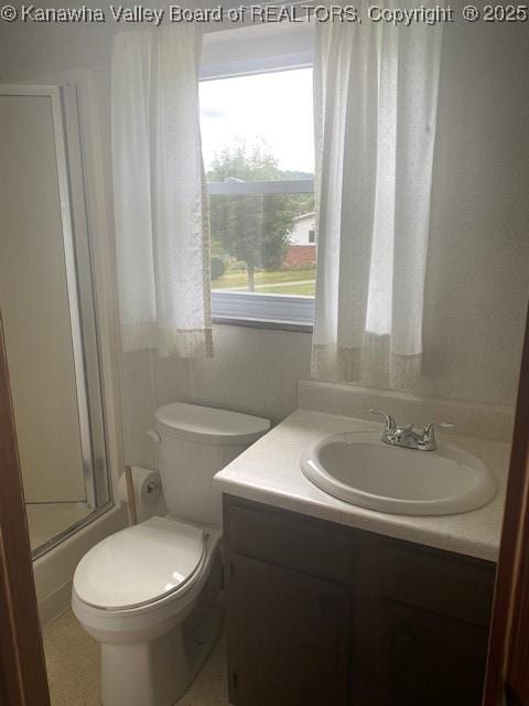 5126 Big Tyler Rd, Cross Lanes, WV 25313 - bathroom featuring vanity and toilet