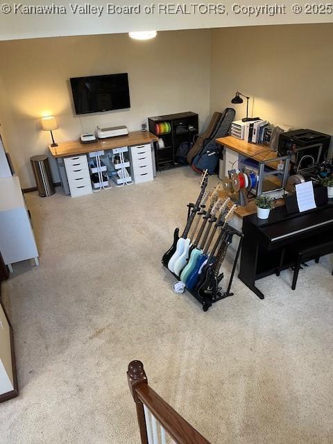 14 Perkins Way, Cross Lanes, WV 25313 - living room featuring carpet flooring