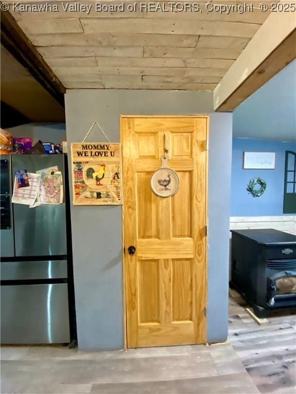 1091/2 Hillcrest Dr, Ripley, WV 25271 - detailed view of freestanding refrigerator