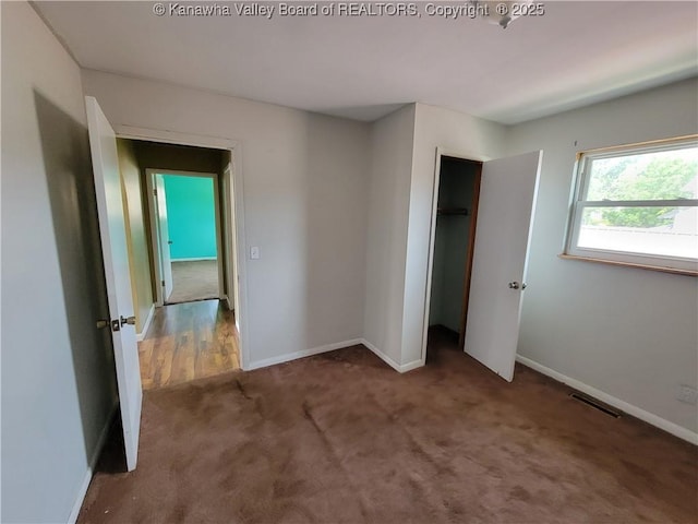814 Madison Ave, Spencer, WV 25276 - unfurnished bedroom with carpet flooring and a closet