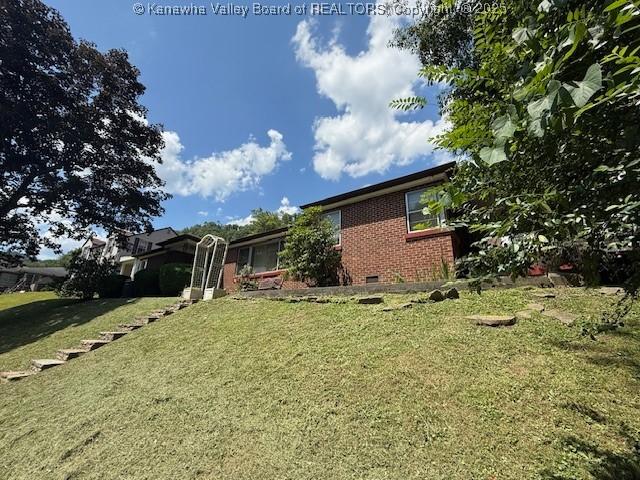 1022 Riverside Dr, Welch, WV 24801 - view of grassy yard