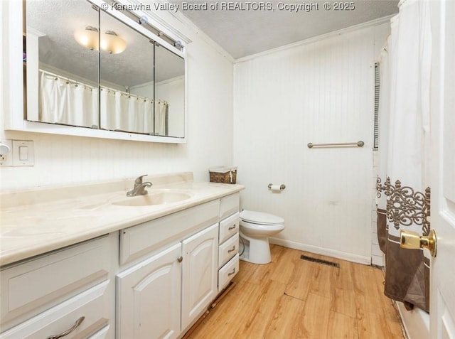 105 Lincoln Hts, Alum Creek, WV 25003 - full bathroom featuring wood finished floors and vanity