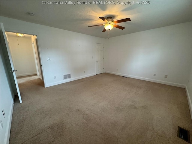 2314 Harrison Ave, Saint Albans, WV 25177 - unfurnished room featuring a ceiling fan and carpet floors