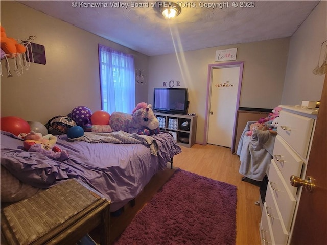 1832 Roxalana Rd, Dunbar, WV 25064 - bedroom featuring light wood-type flooring