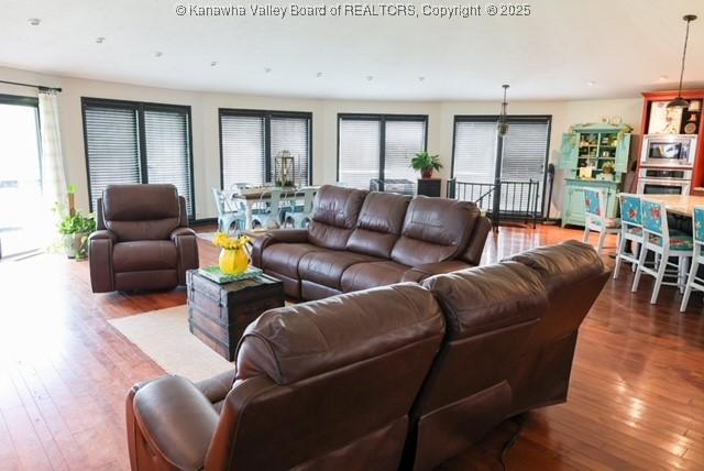 282 Dupont Rd, Poca, WV 25159 - living room with hardwood / wood-style flooring