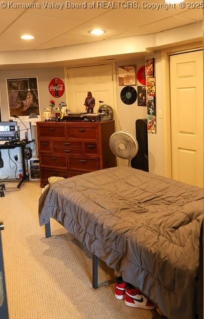 282 Dupont Rd, Poca, WV 25159 - bedroom featuring carpet flooring and recessed lighting