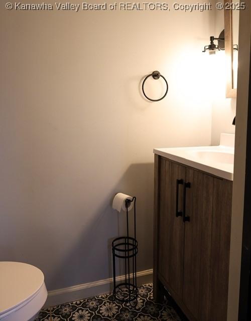 282 Dupont Rd, Poca, WV 25159 - bathroom with vanity and toilet