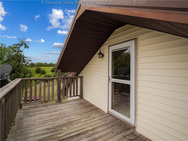 4728 Cain Ridge Rd, Leon, WV 25123 - view of deck