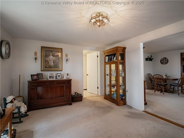 4728 Cain Ridge Rd, Leon, WV 25123 - sitting room featuring carpet floors