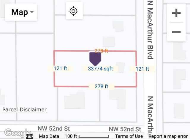 5305 N Macarthur Blvd, Warr Acres OK, 73122 land for sale