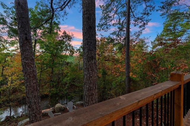 453 Bear Pine Trl, Broken Bow, OK 74728 - view of wooden deck