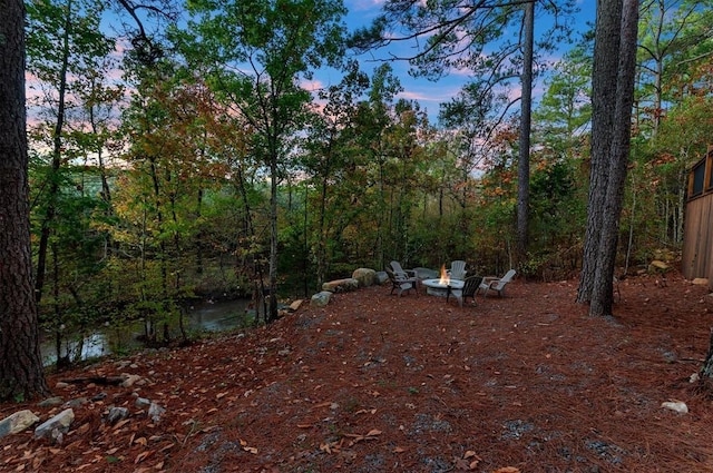 453 Bear Pine Trl, Broken Bow, OK 74728 - view of yard