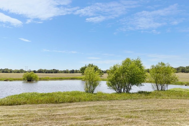 property view of water